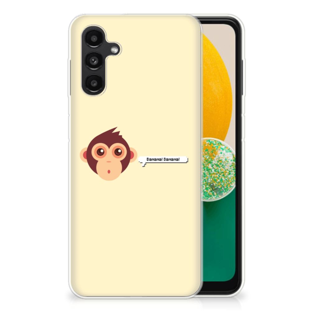 Samsung Galaxy A13 | A04s Telefoonhoesje met Naam Monkey