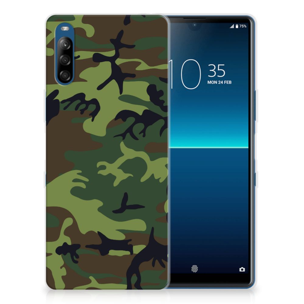 Sony Xperia L4 TPU bumper Army Dark