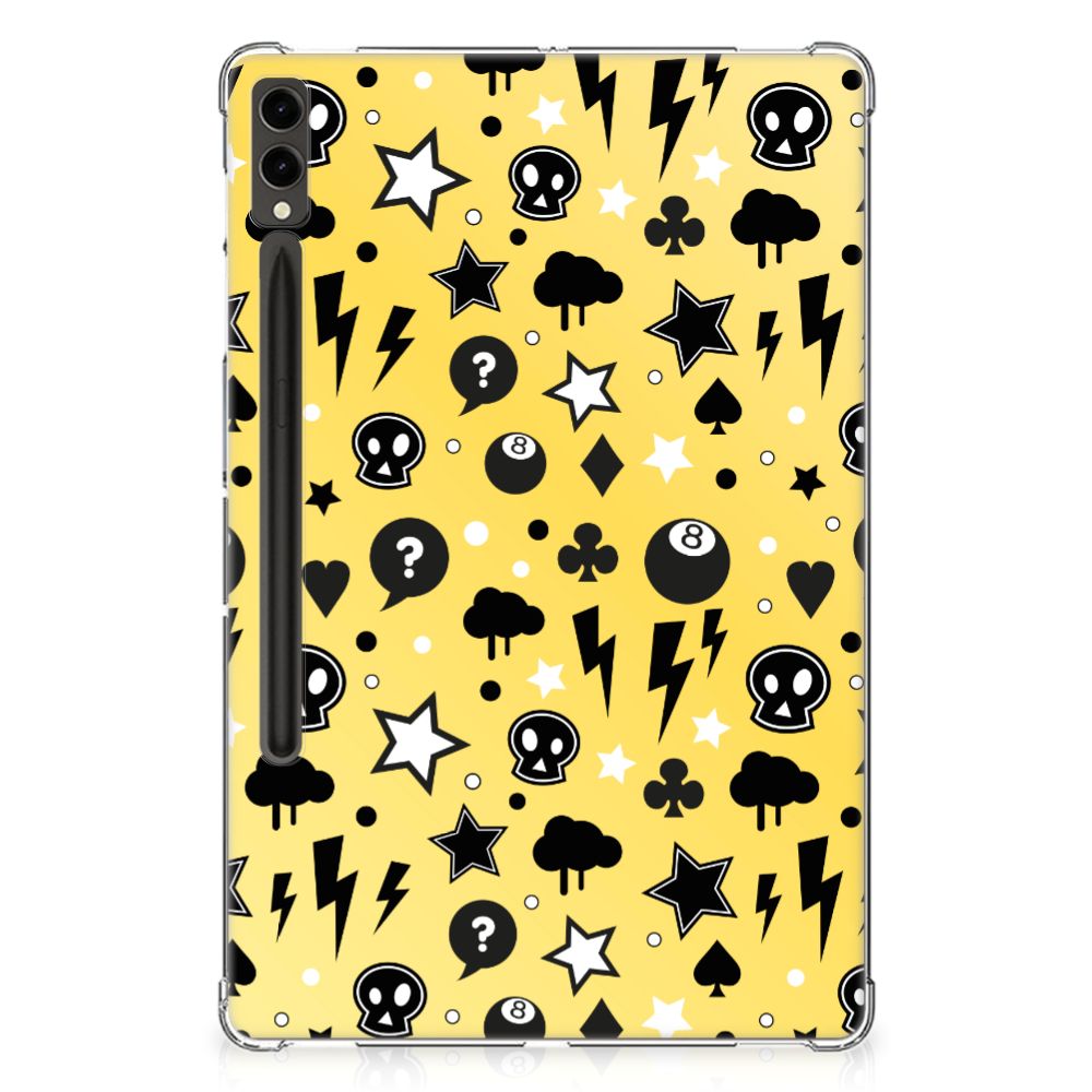 Tablet BackCover Samsung Galaxy Tab S9 Plus Punk Geel