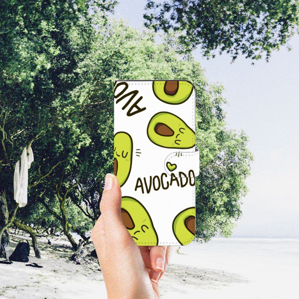 Motorola Moto G53 Leuk Hoesje Avocado Singing