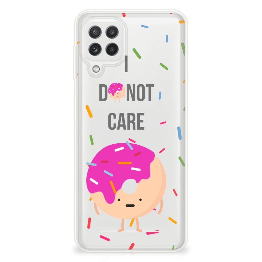 Samsung Galaxy A22 4G | M22 Siliconen Case Donut Roze