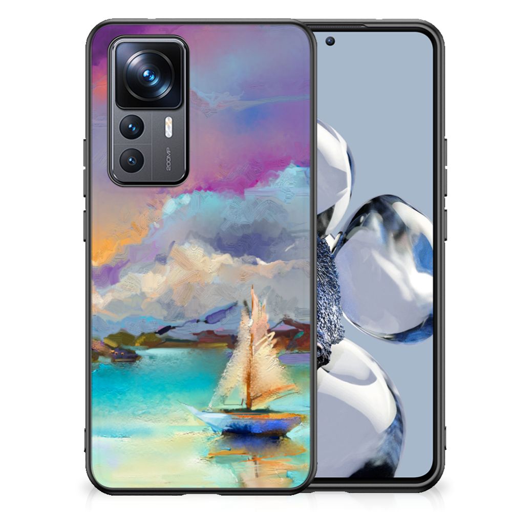 Kleurrijke Telefoonhoesje Xiaomi 12T | 12T Pro Boat B2C Telecom