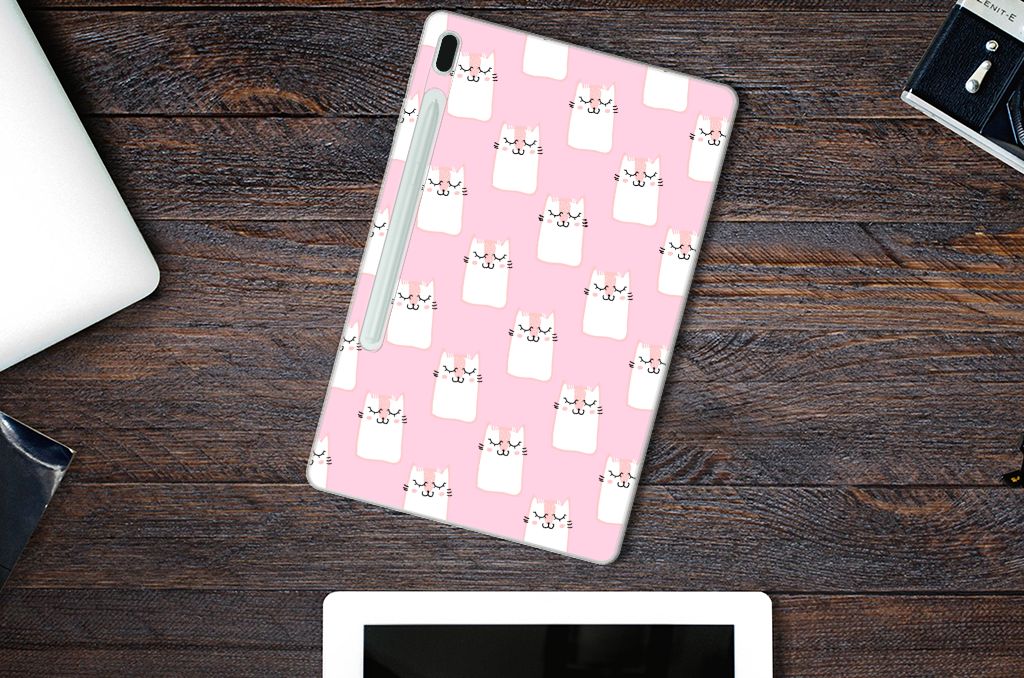 Samsung Galaxy Tab S7FE Back Case Sleeping Cats - B2C Telecom