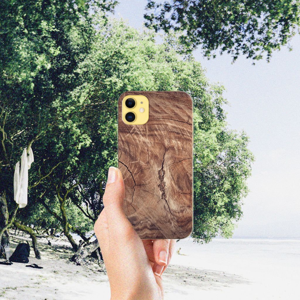 Apple iPhone 11 Bumper Hoesje Tree Trunk