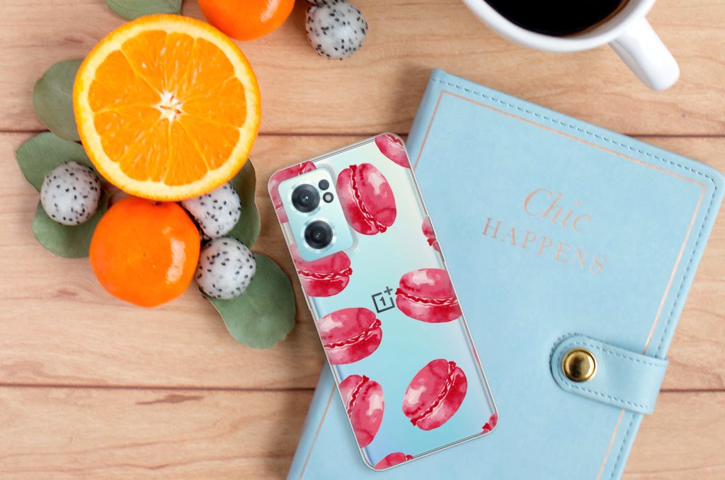 OnePlus Nord CE 2 5G Siliconen Case Pink Macarons B2C Telecom