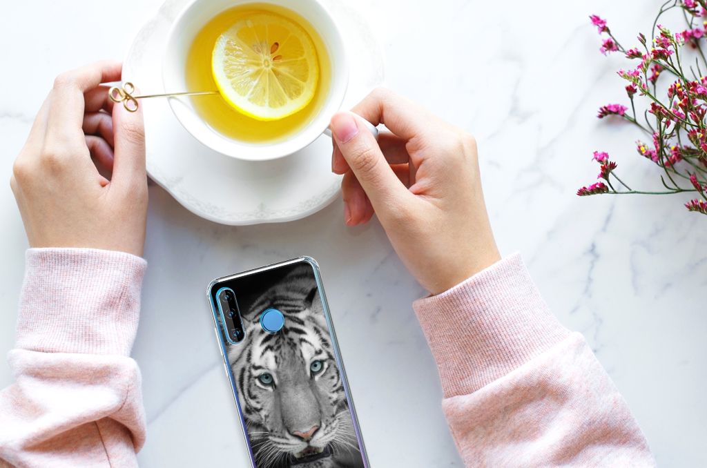 Huawei P30 Lite Case Anti-shock Tijger
