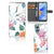 OPPO A17 Telefoonhoesje met Pasjes Bird Flowers