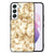 Samsung Galaxy S22 Marmeren Print Telefoonhoesje Marmer Goud