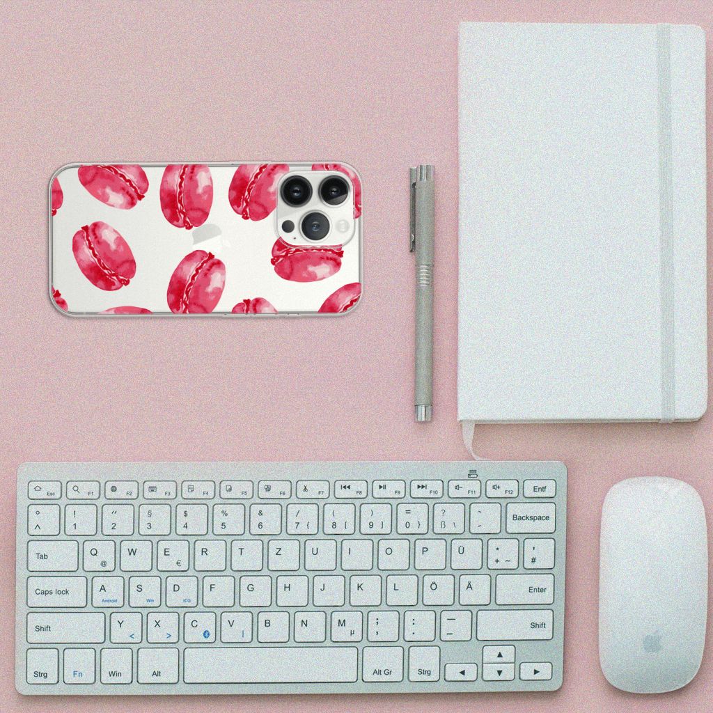 iPhone 13 Pro Max Siliconen Case Pink Macarons B2C Telecom