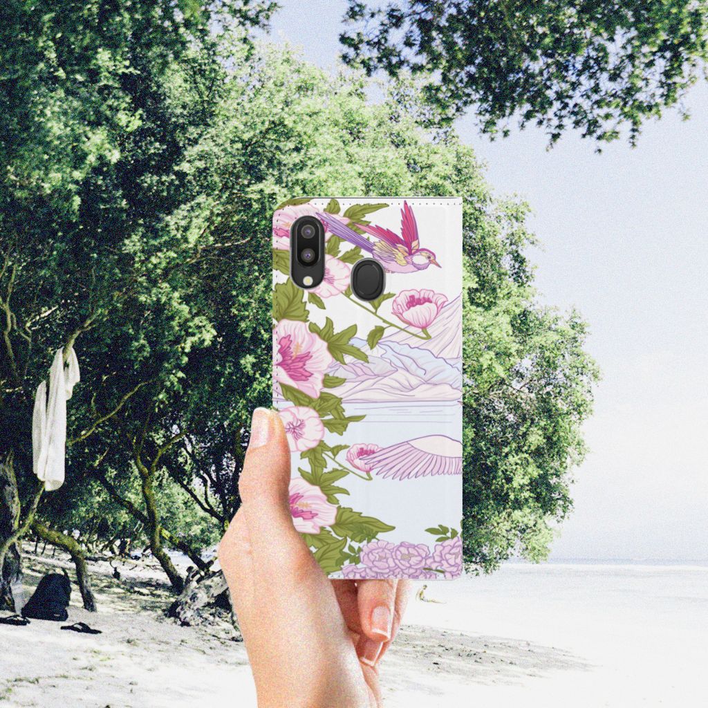 Samsung Galaxy M20 Hoesje maken Bird Standing