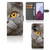 Telefoonhoesje met Pasjes OPPO Reno 8 Lite | OnePlus Nord N20 Britse Korthaar met kattenontwerp en magnetisch lipje.