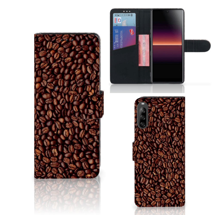 Sony Xperia L4 Book Cover Koffiebonen