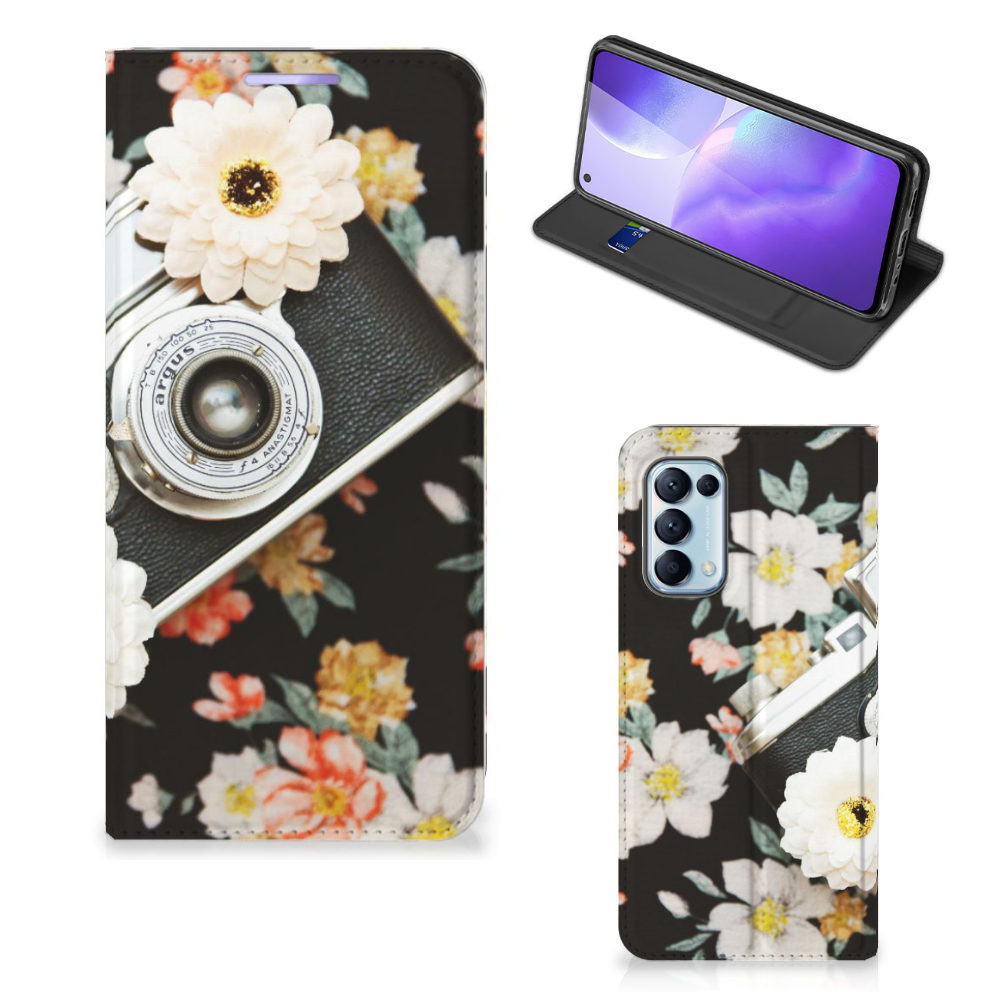 OPPO Find X3 Lite Stand Case Vintage Camera - B2C Telecom