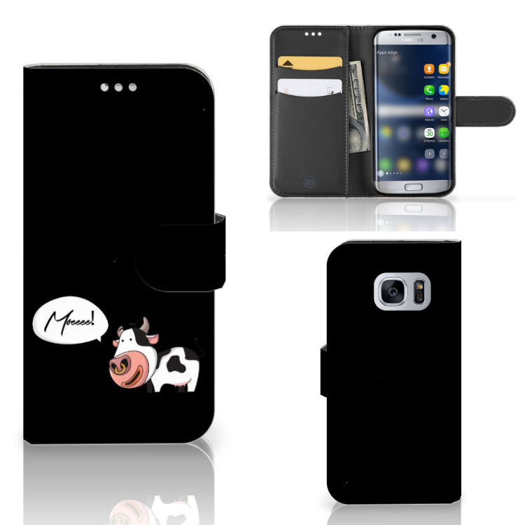 Samsung Galaxy S7 Leuk Hoesje Cow