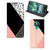 Nokia 3.4 Stand Case Zwart Roze Vormen - B2C Telecom