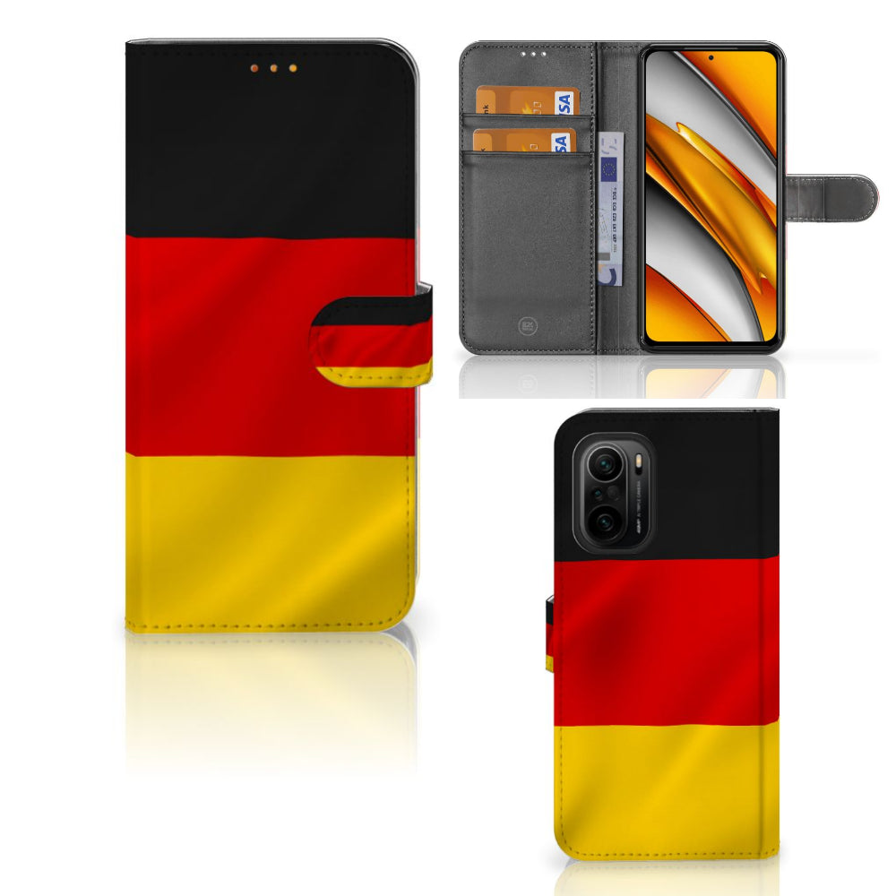 Poco F3 | Xiaomi Mi 11i Bookstyle Case Duitsland