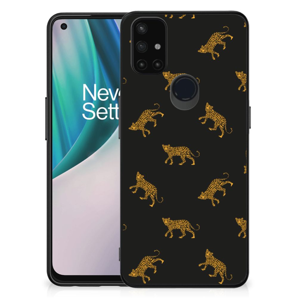 Dierenprint Telefoonhoesje voor OnePlus Nord N10 5G Leopards B2C Telecom