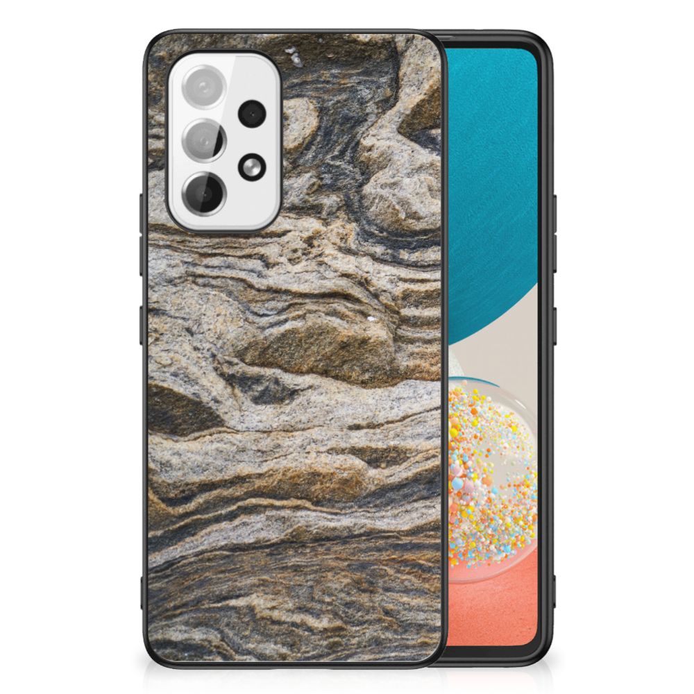 Samsung Galaxy A53 Marmeren Print Telefoonhoesje Steen