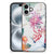 iPhone 16 Plus Dierenprint Telefoonhoesje Bird Flowers