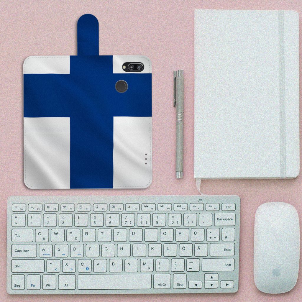 Huawei P20 Lite Bookstyle Case Finland