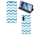 OnePlus Nord CE 5G Hoesje met Magneet Zigzag Blauw - B2C Telecom