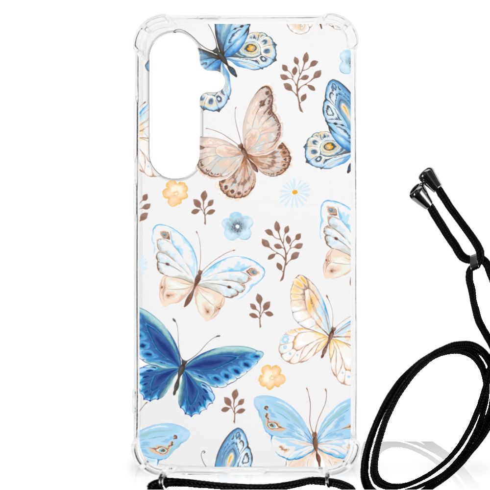 Case Anti-shock voor Samsung Galaxy S24 Plus Vlinder