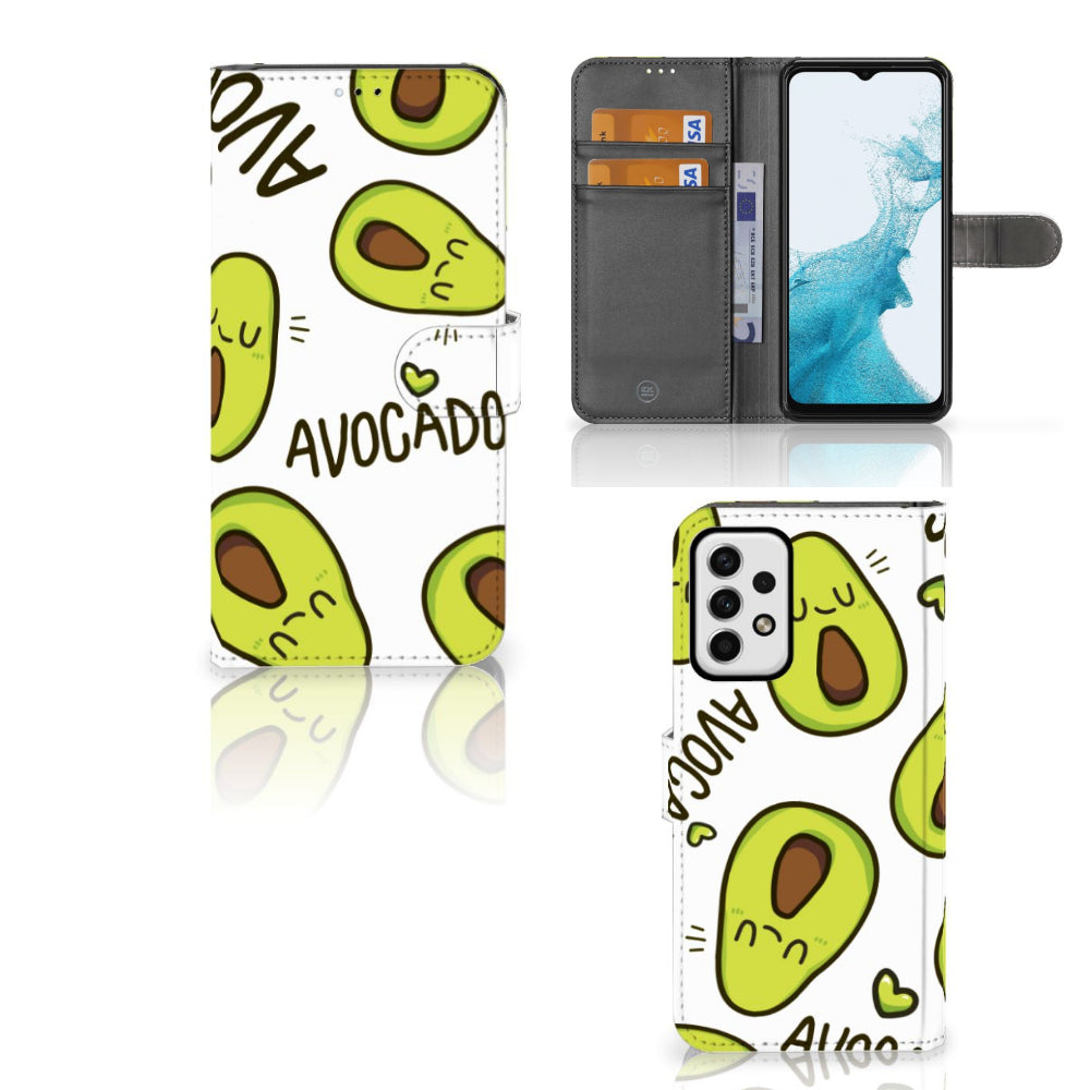 Samsung Galaxy A23 Leuk Hoesje Avocado Singing