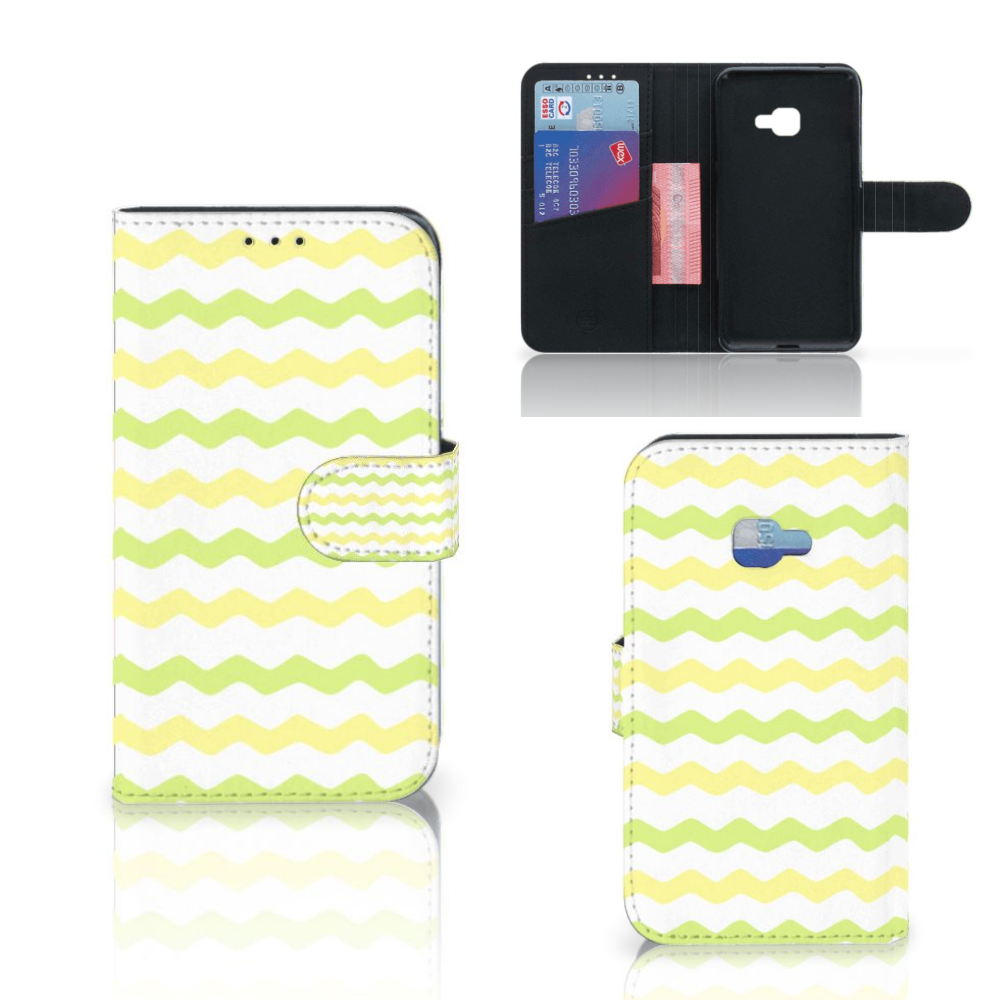 Samsung Galaxy Xcover 4 | Xcover 4s Telefoon Hoesje Waves Yellow