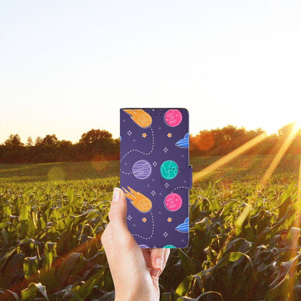 Motorola Edge 20 Lite Wallet Case met Pasjes Space