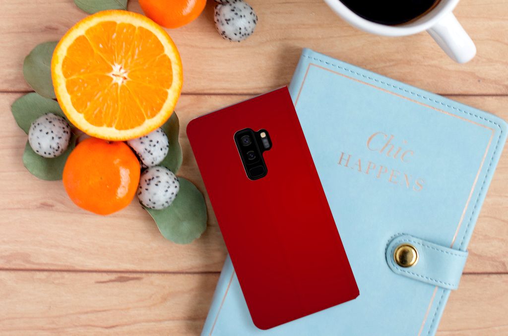 Samsung Galaxy S9 Plus Hippe Standcase Liefde - Origineel Romantisch Cadeau