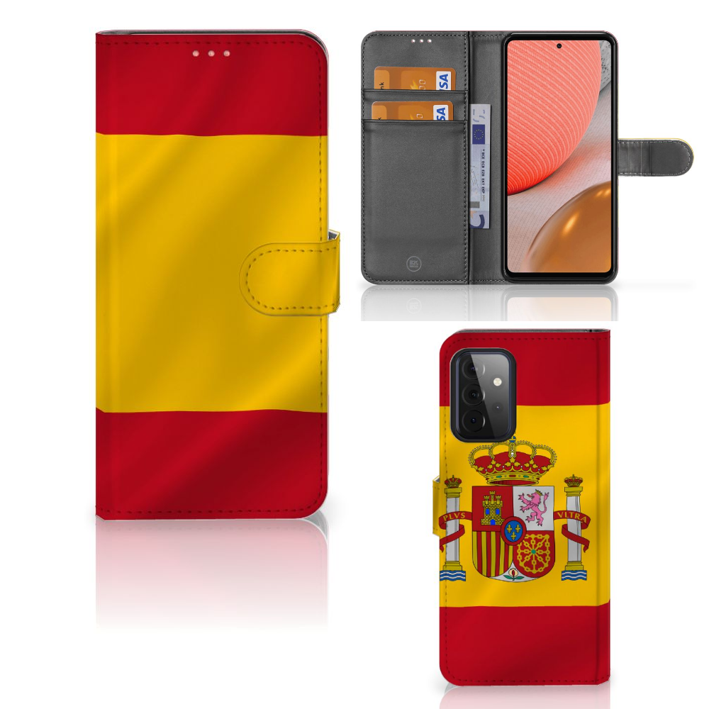 Samsung Galaxy A72 Bookstyle Case Spanje