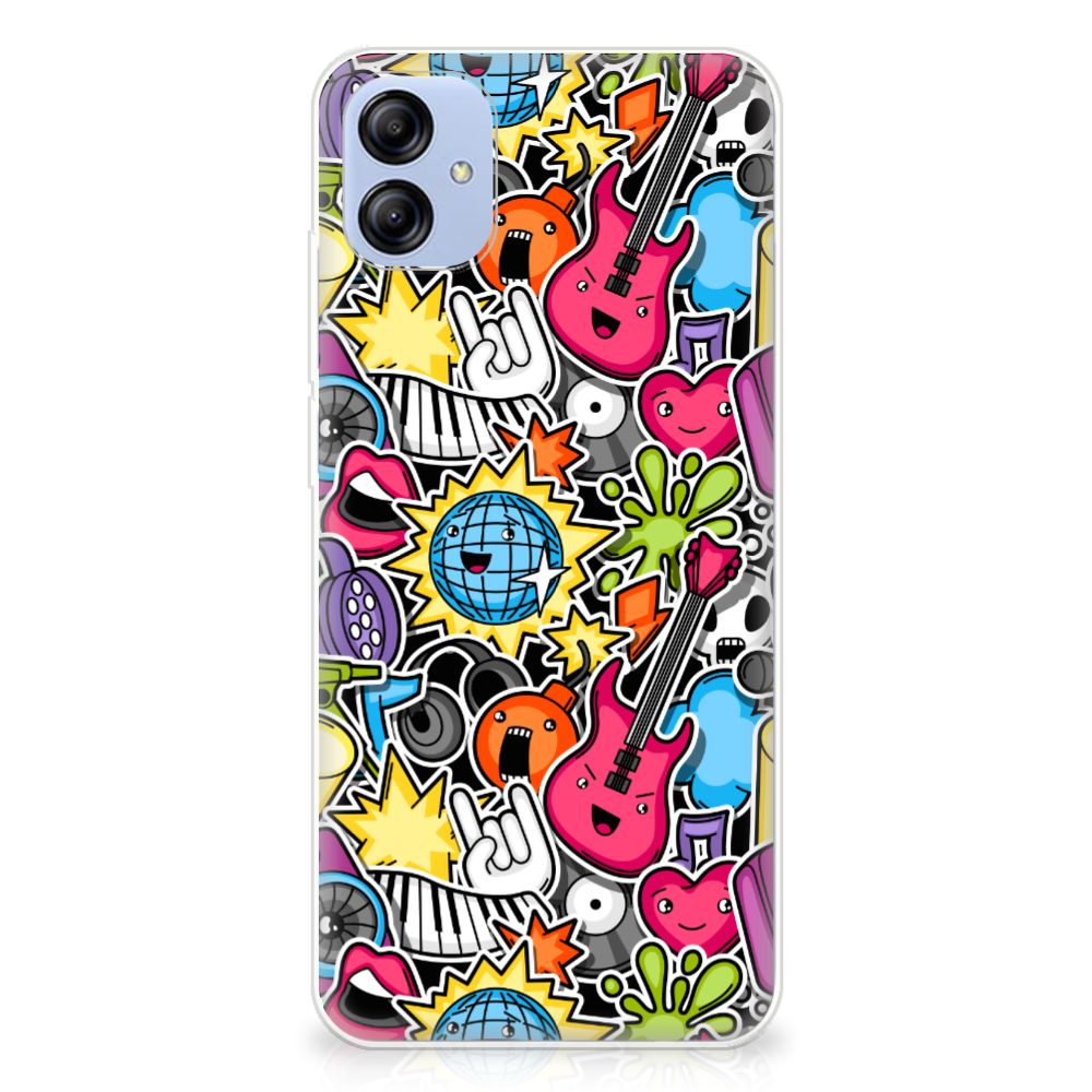 Samsung Galaxy A04e Silicone Back Cover Punk Rock B2C Telecom