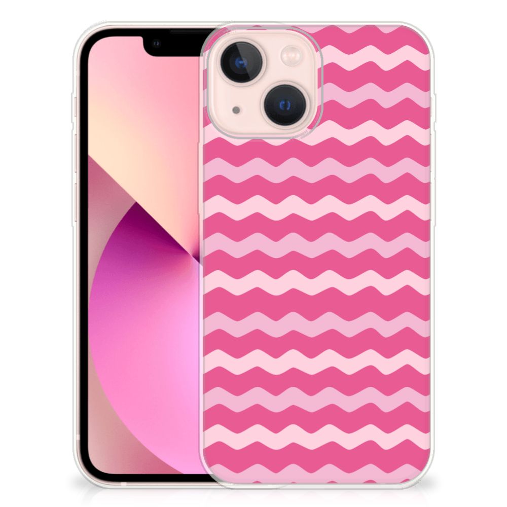 iPhone 13 mini TPU bumper Waves Pink B2C Telecom