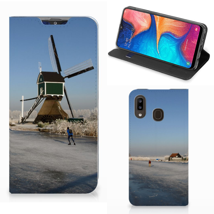 Samsung Galaxy A30 Book Cover Schaatsers