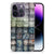 Silicone Back Cover Apple iPhone 14 Pro Spijkerbroeken met denim motief đąđ