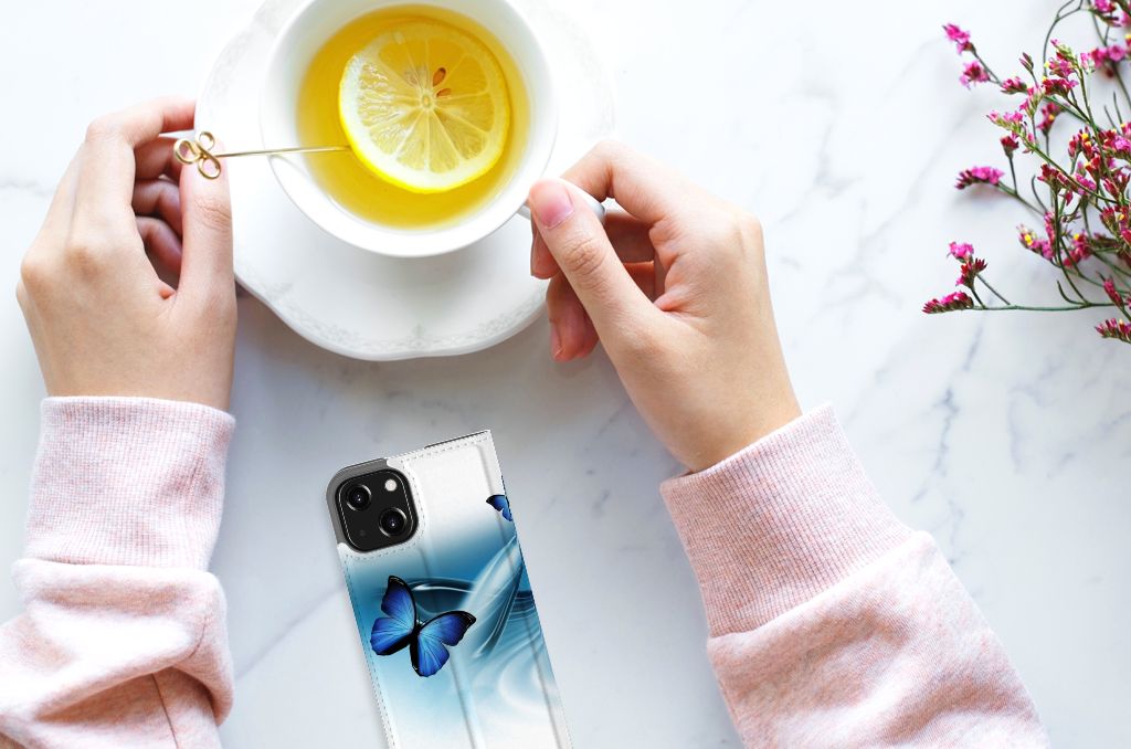 iPhone 13 Mini Hoesje maken Vlinders - B2C Telecom
