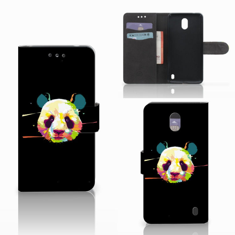 Nokia 2 Leuk Hoesje Panda Color