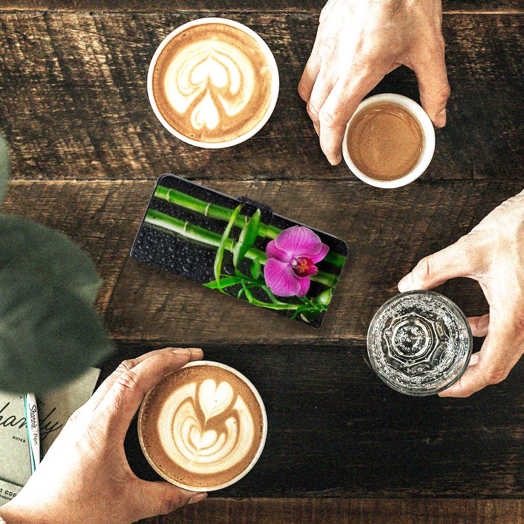 Sony Xperia L4 Hoesje Orchidee