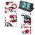 Mobiel BookCase Nokia 3.4 Skull Red - B2C Telecom