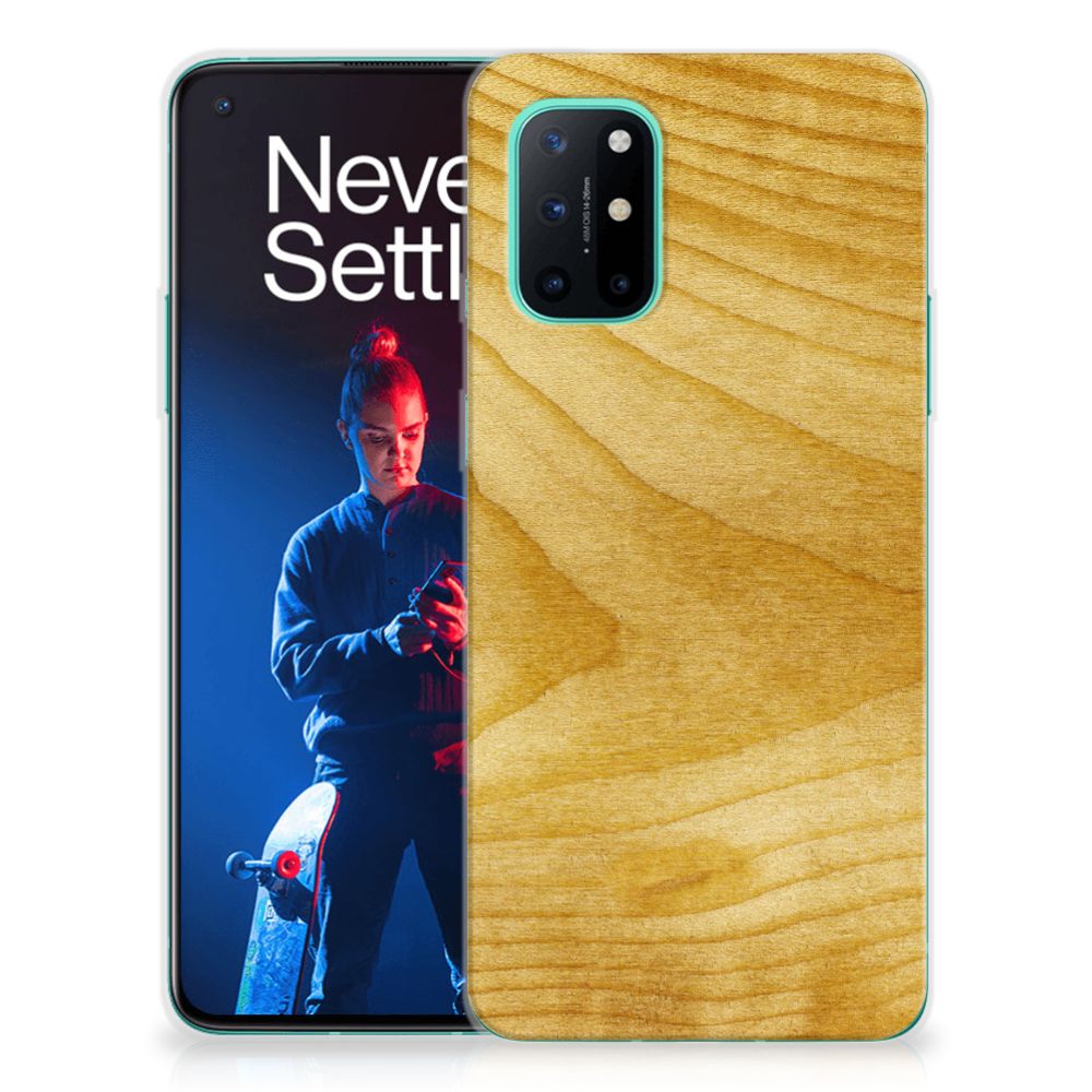 OnePlus 8T Bumper Hoesje Licht Hout B2C Telecom