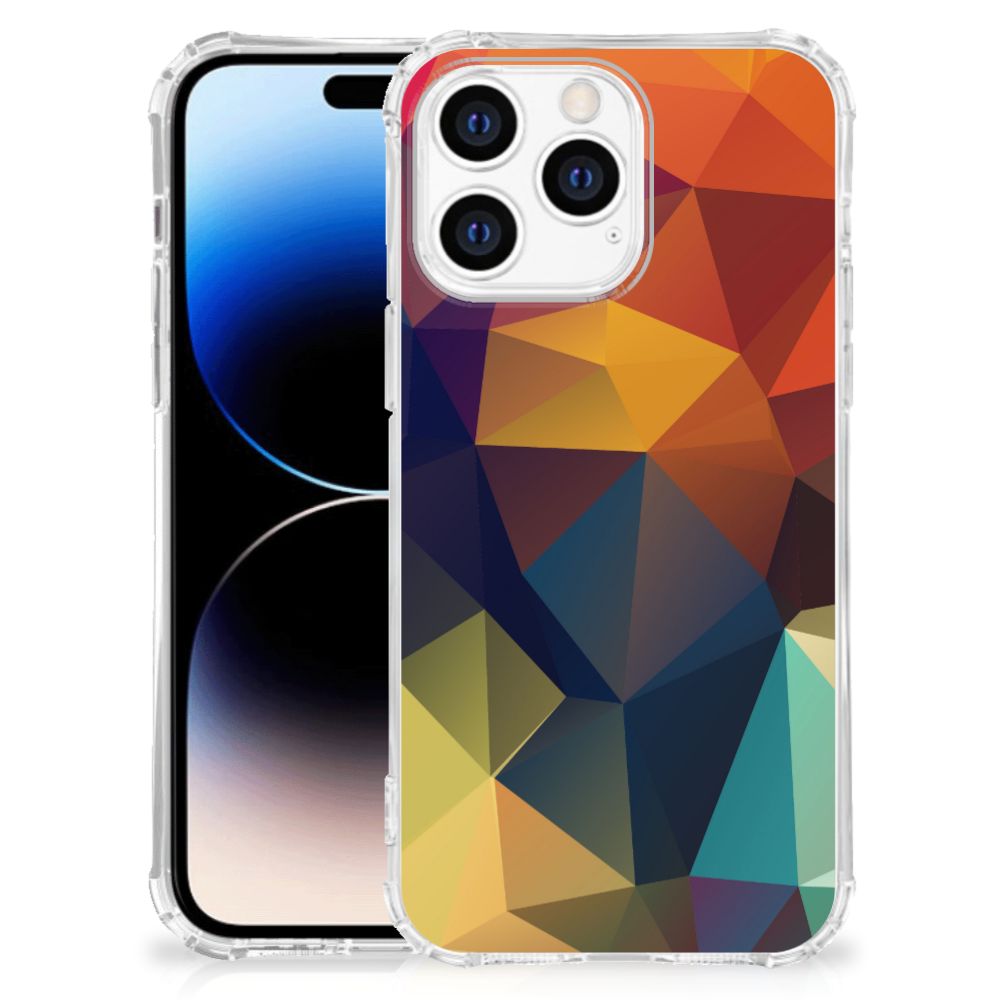 Apple iPhone 14 Pro Max Shockproof Case Polygon Color B2C Telecom