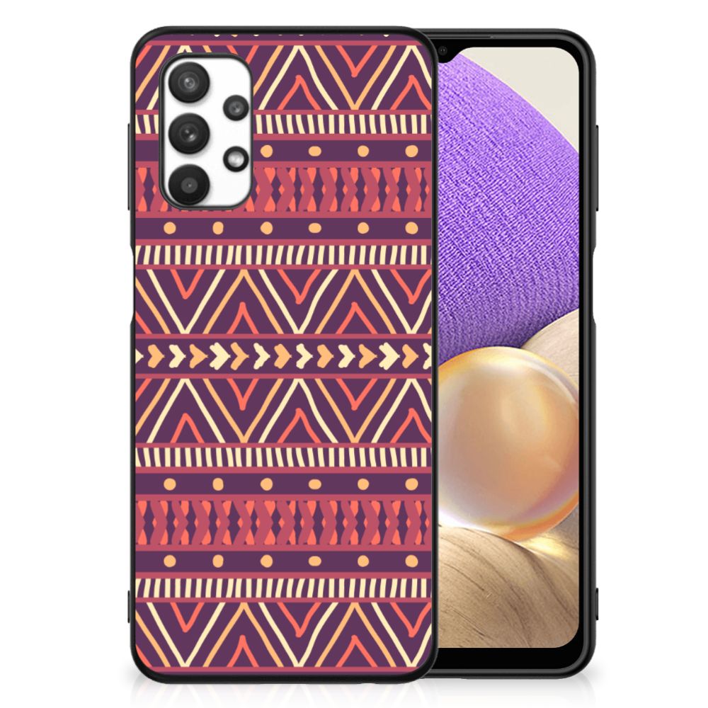Samsung Galaxy A32 5G Back Case Aztec Paars B2C Telecom