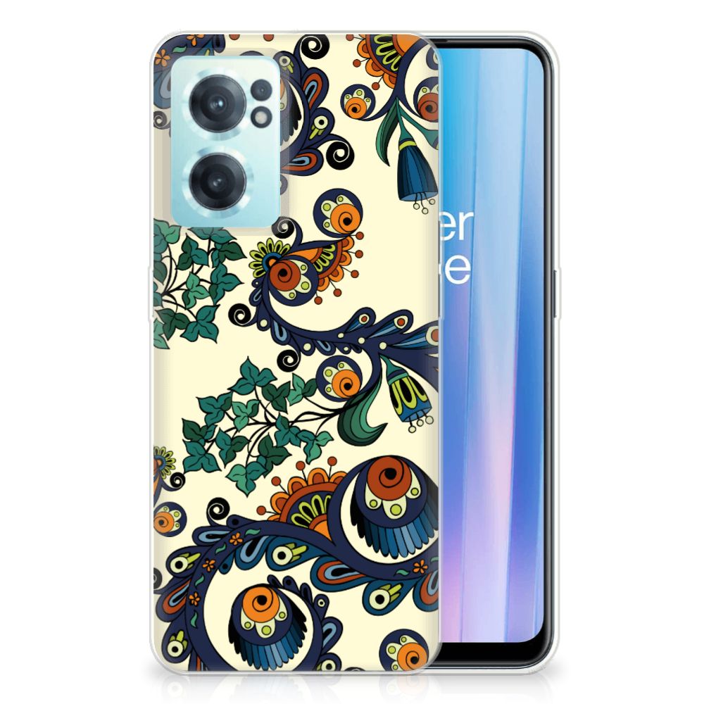 Siliconen Hoesje OnePlus Nord CE 2 5G Barok Flower B2C Telecom