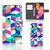 Samsung Galaxy A10 Book Case Blokken Kleurrijk