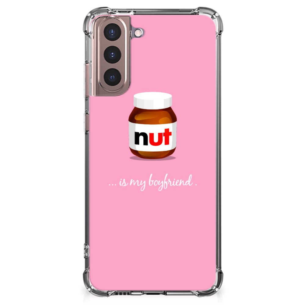 Samsung Galaxy S21 Plus Beschermhoes Nut Boyfriend B2C Telecom