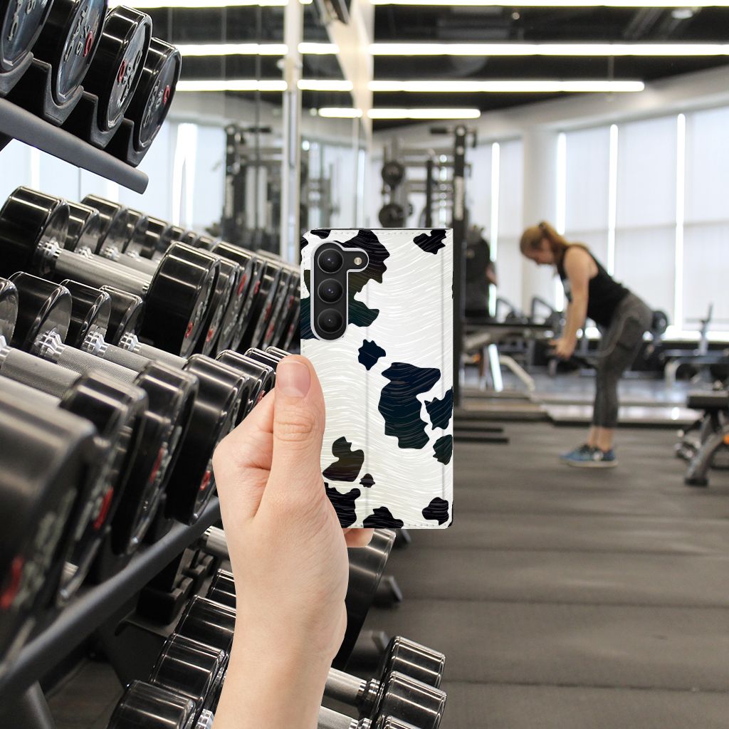 Samsung Galaxy S23 Hoesje maken Koeienvlekken - B2C Telecom