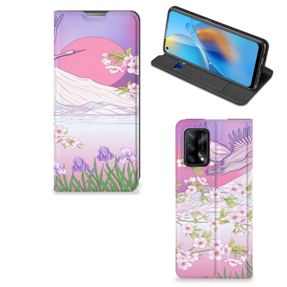 OPPO A74 4G Hoesje maken Bird Flying - B2C Telecom