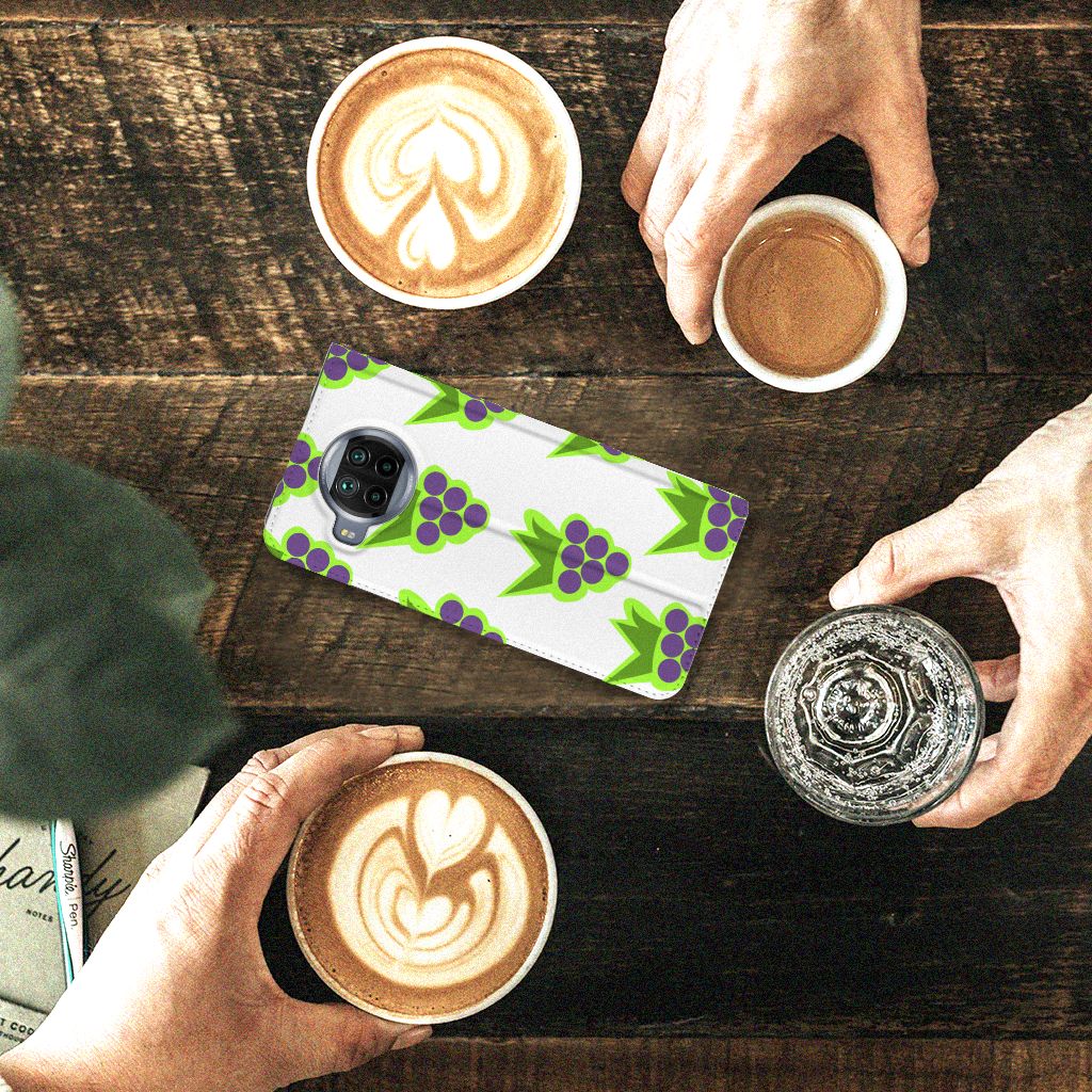 Xiaomi Mi 10T Lite Flip Style Cover Druiven - B2C Telecom