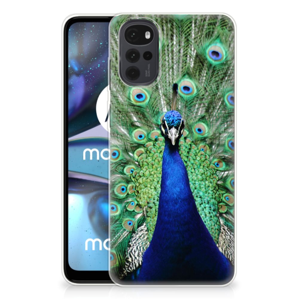 Motorola Moto G22 TPU Hoesje Pauw
