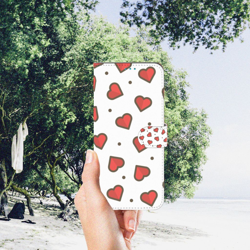 Motorola Moto G51 5G Telefoon Hoesje Hearts